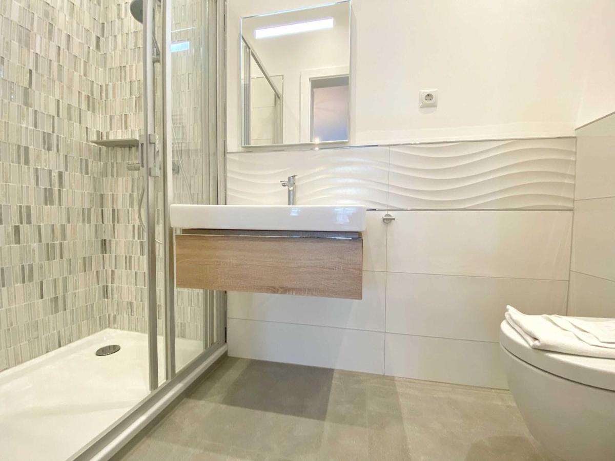 Villa Jenny - Ferienappartement 1 Mit Meerblick Sassnitz Luaran gambar