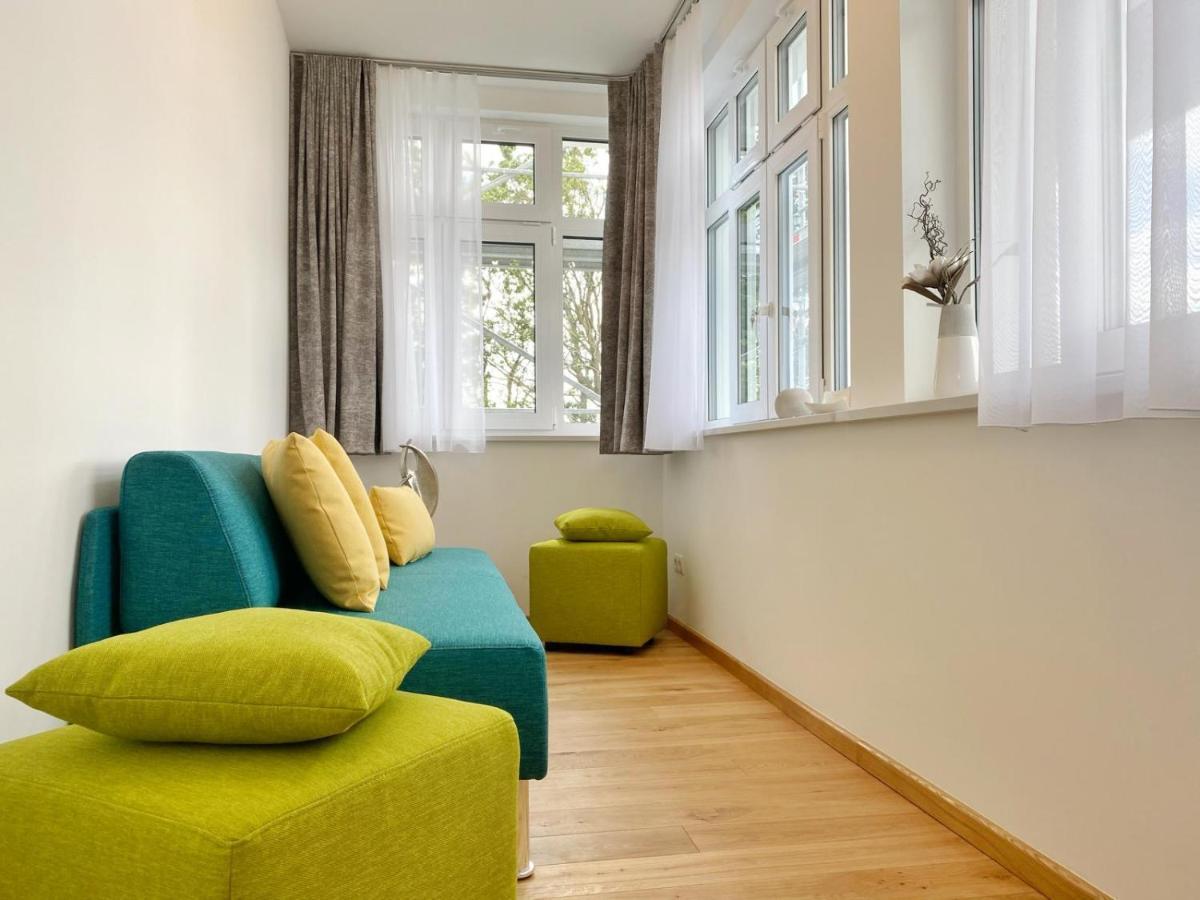 Villa Jenny - Ferienappartement 1 Mit Meerblick Sassnitz Luaran gambar